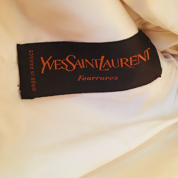 RARE YVES SAINT LAURENT YSL mink coat +silk lining - Picture 3 of 6